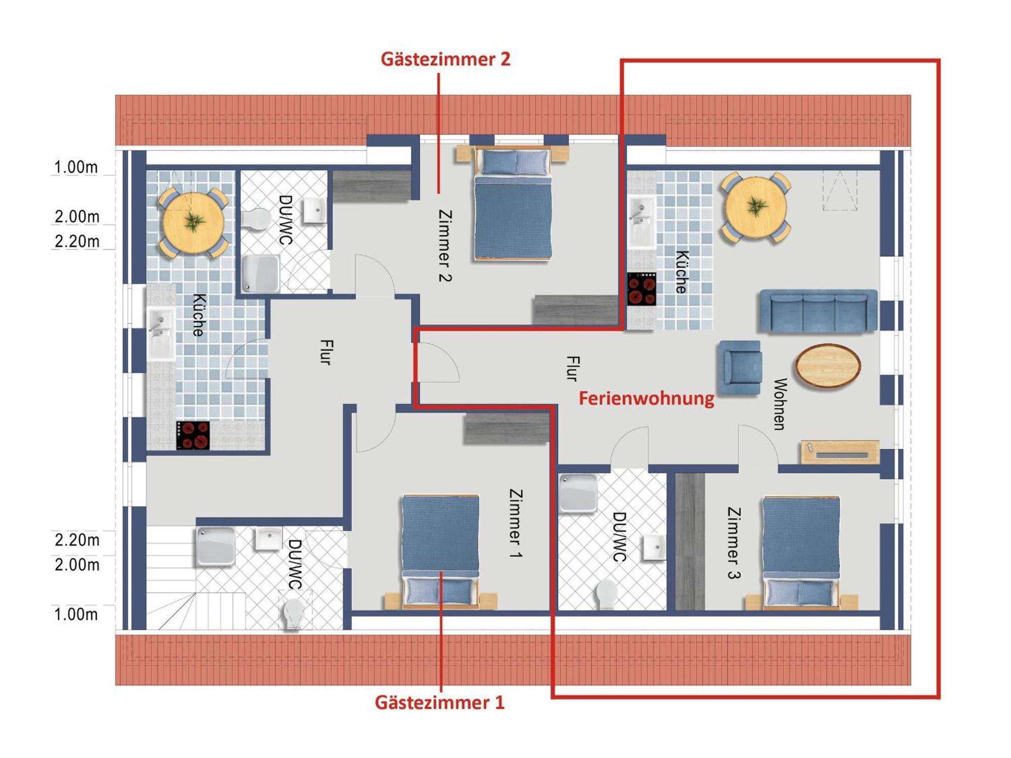 Ferienzimmer 2 Engelmann-Beck Hanstedt Bagian luar foto